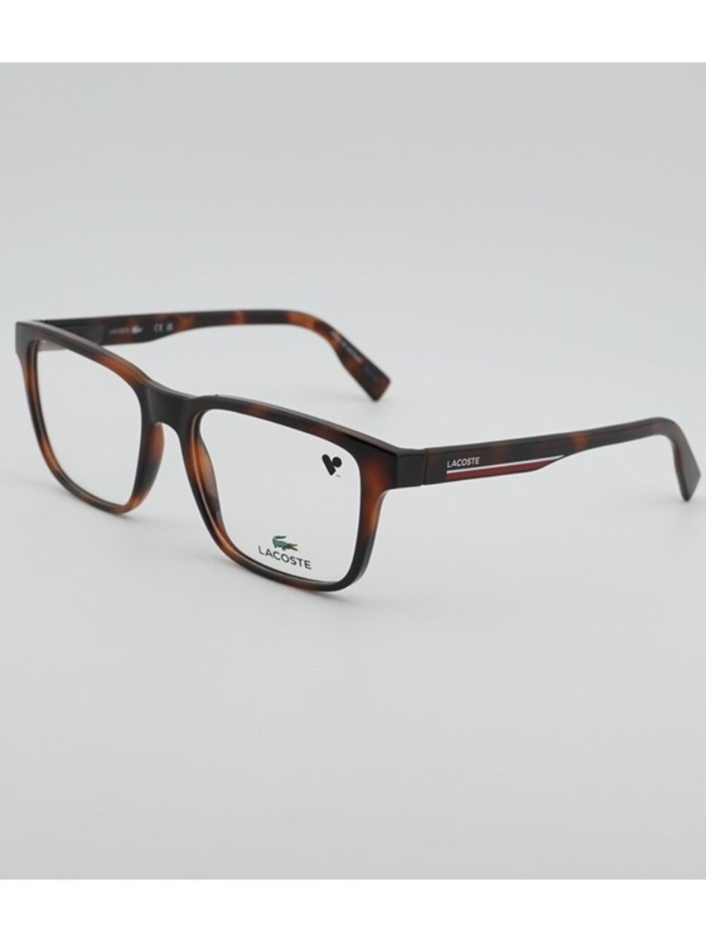 Lacoste L2926 N 214 Eyeglasses Havana 55mm Square Frame